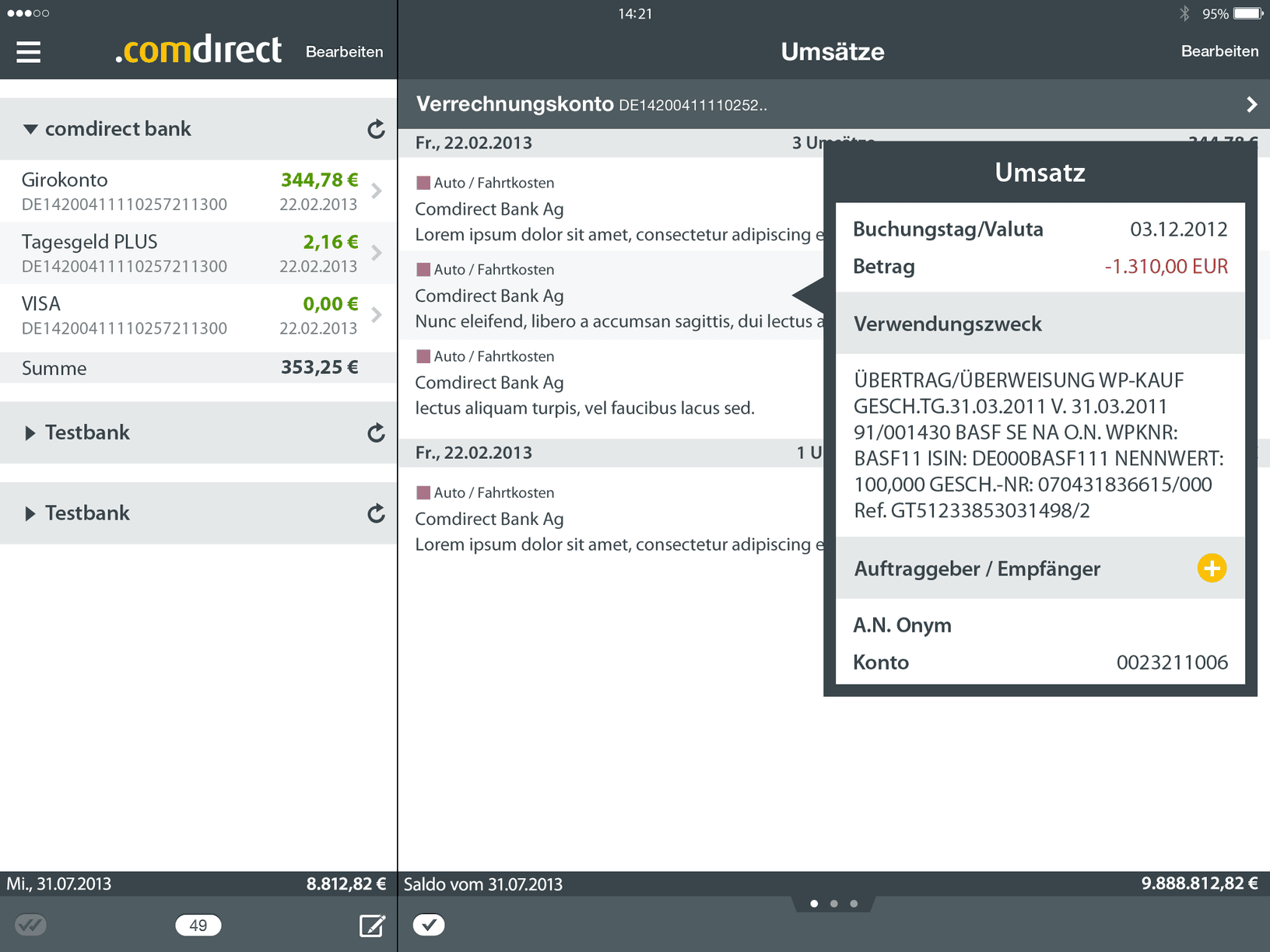 comdirect Banking App
